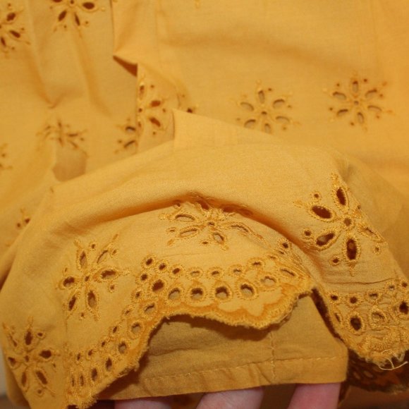 Madewell Yellow Flutter Sleeve Sundress - Picture 8 of 9